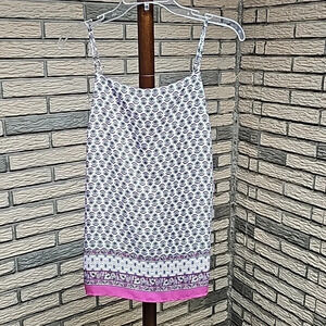 Loft Tank Blouse Sz Med -  Very Pretty